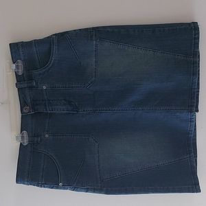 Jean skirt by George. EUC size 12